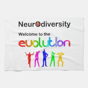 Neurodiversitet Välkommen till evolutionen Kökshandduk