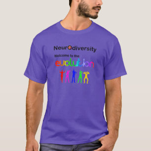 Neurodiversitet Välkommen till evolutionen T Shirt
