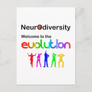 Neurodiversitet Välkommen till evolutionen Vykort