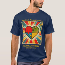 Neurodiversitetsmedvetenhet T-Shirt