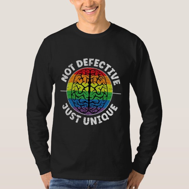 Neurodiversity Adhd Autism T Shirt (Framsida)