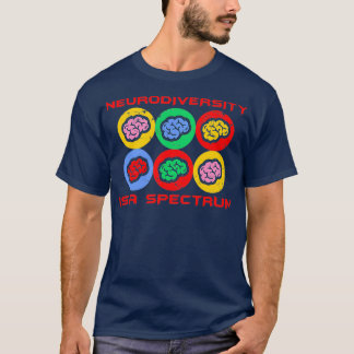 Neurodiversity är a Sptrum ADHD Vuxen Parents Ki T Shirt