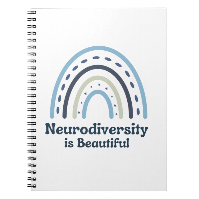 Neurodiversity är en vacker bärbar dator anteckningsbok (Framsidan)
