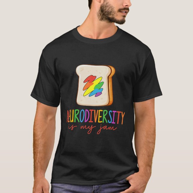 Neurodiversity är my Sylt Adhd Autism Awareness Su T Shirt (Framsida)