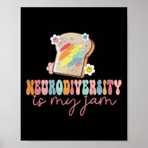 Neurodiversity är my Sylt Inclusion Autism Awarens Poster