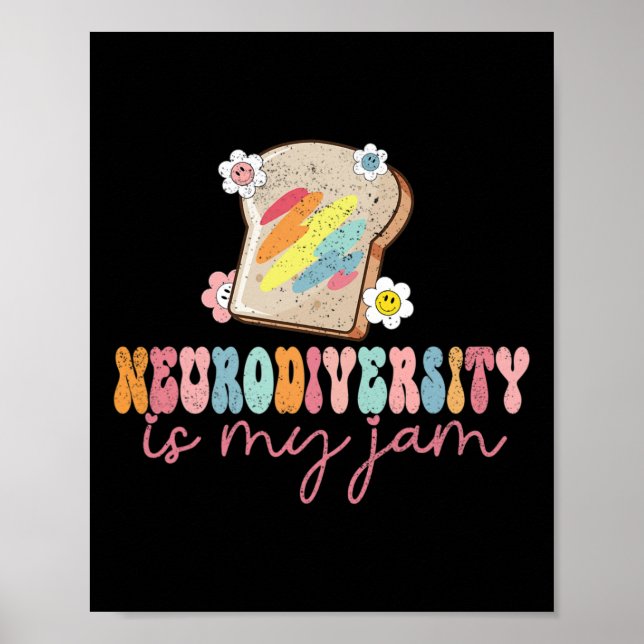 Neurodiversity är my Sylt Inclusion Autism Awarens Poster (Framsidan)