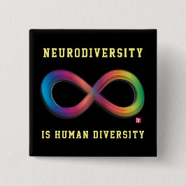 Neurodiversity är Pin Human Diversity Pin Knapp