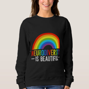 Neurodiversity är vackert oändligt Rainbow Adhd T Shirt