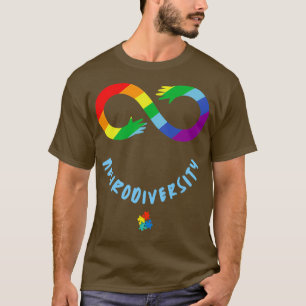 Neurodiversity Autism Awareness Puzzle ASD Kärlek  T Shirt