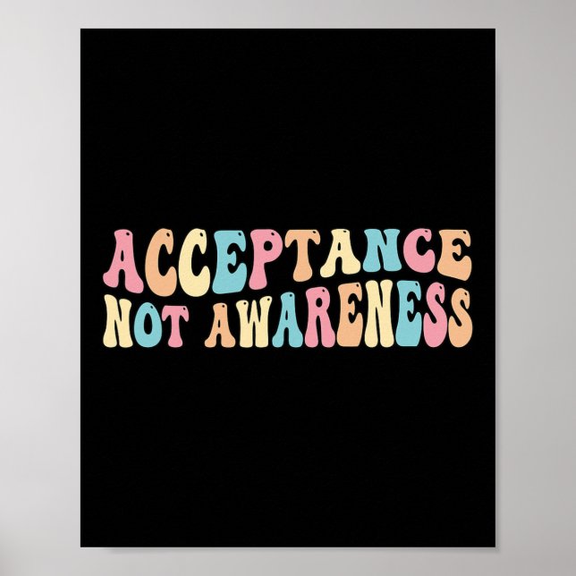Neurodiversity Autism Neurodivergent 1 Poster (Framsidan)