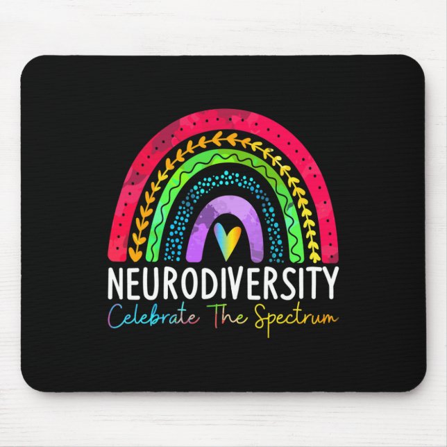 Neurodiversity Autism Spectrum Asd Adhd Rainbow Bo Musmatta (Framsidan)