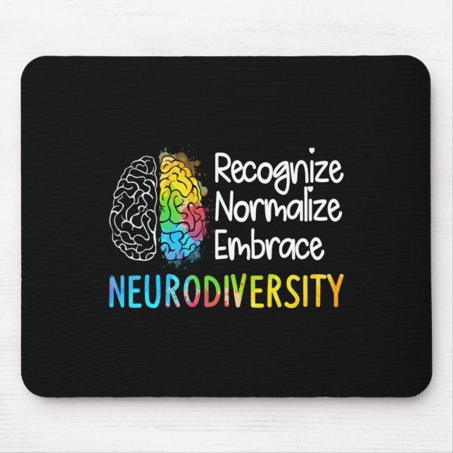 Neurodiversity Autism Spectrum Asd Adhd Rainbow Br Musmatta (Framsidan)