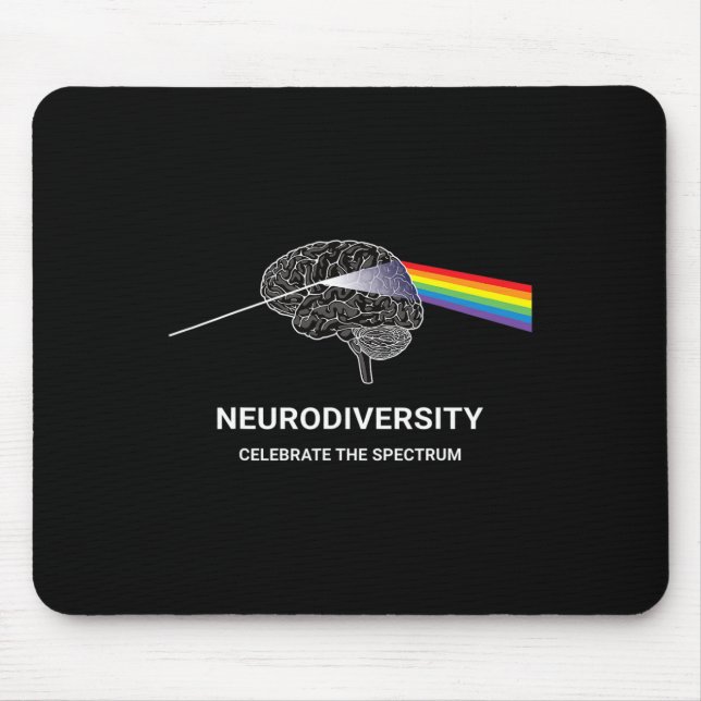 Neurodiversity Autism Spectrum Asd Adhd Rainbow Br Musmatta (Framsidan)