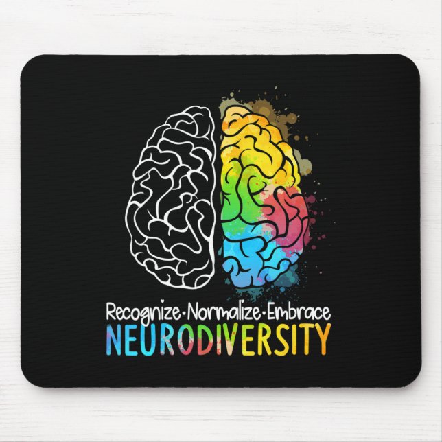 Neurodiversity Autism Spectrum Asd Adhd Rainbow Br Musmatta (Framsidan)