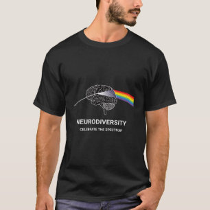 Neurodiversity Autism Spectrum Asd Adhd Rainbow Br T Shirt