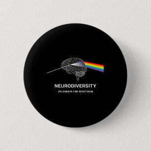 Neurodiversity Autism Spectrum Asd Adhd Rainbow Knapp