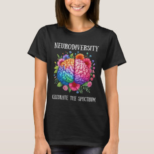 Neurodiversity Brain Adhd Awareness Asd Autism T Shirt