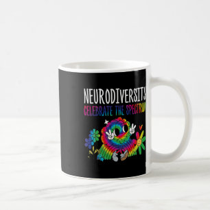 Neurodiversity Brain Autism Awareness Asd Adhd Man Kaffemugg
