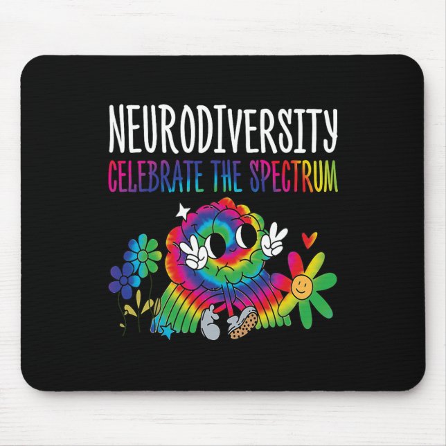 Neurodiversity Brain Autism Awareness Asd Adhd Man Musmatta (Framsidan)