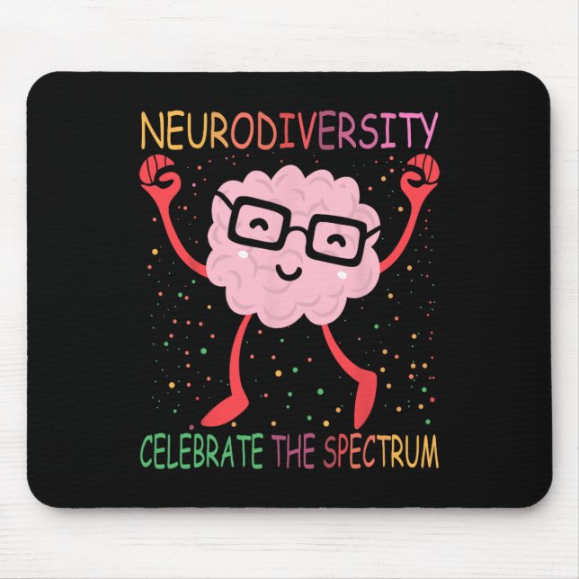 Neurodiversity Brain Autism Awareness Asd Adhd Man Musmatta (Framsidan)