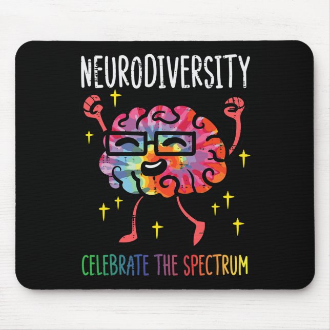 Neurodiversity Brain Autism Awareness Asd Adhd Man Musmatta (Framsidan)