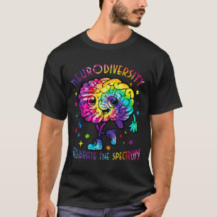 Neurodiversity Brain Autism Awareness Asd Adhd Man T Shirt