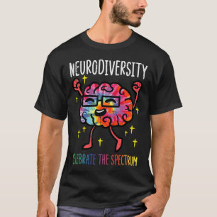 Neurodiversity Brain Autism Awareness Asd Adhd Man T Shirt