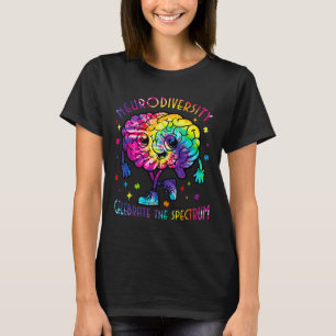 Neurodiversity Brain Autism Awareness Asd Adhd Man T Shirt