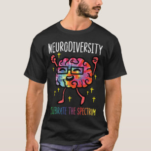 Neurodiversity Brain Autism Awareness Asd Adhd Man T Shirt