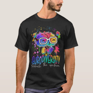 Neurodiversity Brain Autism Awareness ASD ADHD Spe T Shirt