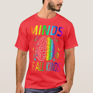 Neurodiversity Brain Shirt ADHD Autism Awareness T