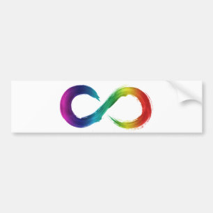 Neurodiversity Bumper Sticker Bildekal