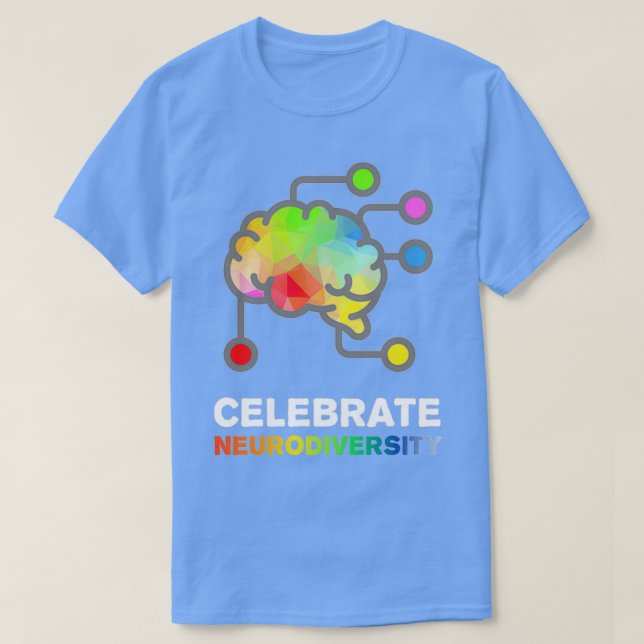 Neurodiversity Classic TShirt T Shirt (Design framsida)