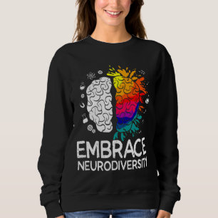 Neurodiversity Embrace Adhd Autism Asd T Shirt