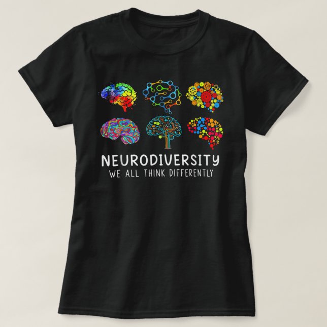 Neurodiversity - Embrace ADHD Autism Awareness Gif T Shirt (Design framsida)