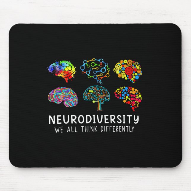 Neurodiversity - Embrace Adhd Autism Awareness Musmatta (Framsidan)