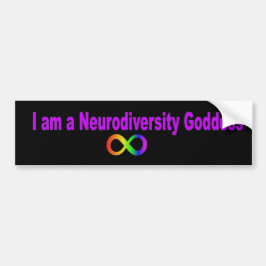 Neurodiversity gudinnabildekal bildekal