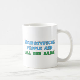 Neurodiversity Humor Funny Aspie Autism Joke Kaffemugg