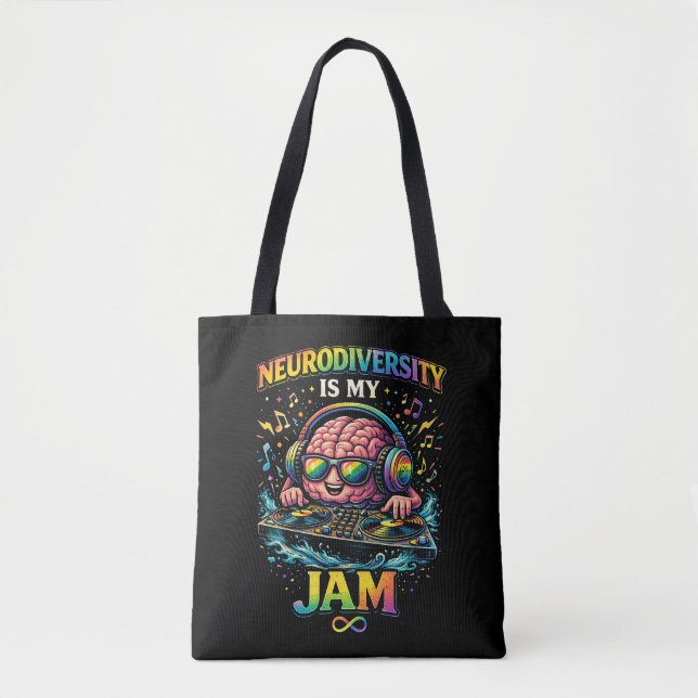 Neurodiversity Is My Jam Tygkasse (Framsida)