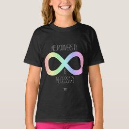 "Neurodiversity is Necessure" Autism/ ADHD/ Pastel T Shirt
