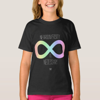 "Neurodiversity is Necessure" Autism/ ADHD/ Pastel T Shirt