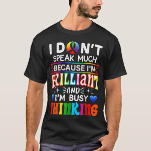 Neurodiversity Neurodivergent Non Verbal Autism Mo T Shirt