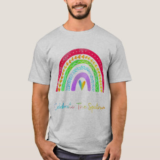 Neurodiversity Shirt Autism Spectrum ASD ADHD Rain T Shirt