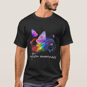 Neurodiversity Symbol Rainbow Infinity Autism Awar T Shirt
