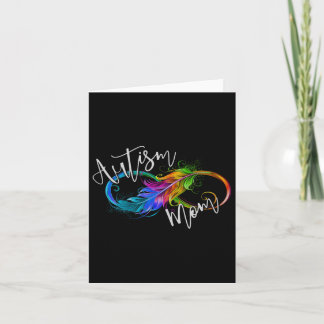 Neurodiversity Symbol Rainbow Infinity Autism Mamm Kort