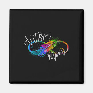 Neurodiversity Symbol Rainbow Infinity Autism Mamm Magnet