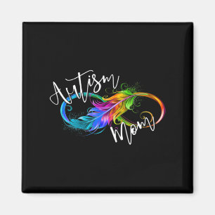 Neurodiversity Symbol Rainbow Infinity Autism Mamm Magnet