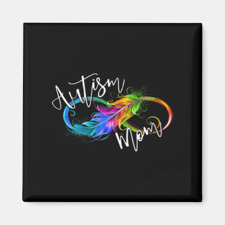 Neurodiversity Symbol Rainbow Infinity Autism Mamm Magnet