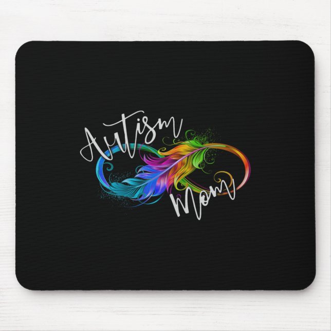 Neurodiversity Symbol Rainbow Infinity Autism Mamm Musmatta (Framsidan)