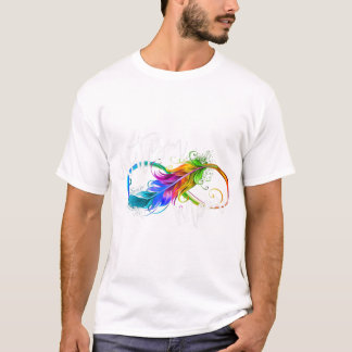 Neurodiversity Symbol Rainbow Infinity Autism Mom  T Shirt